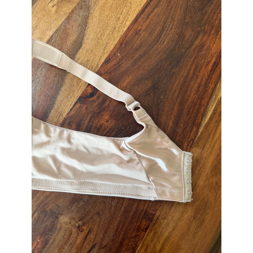 Vanity Fair Beauty Back Full Figure Underwire Bra Nude Beige Satin 76338 44C - Picture 5 of 7
